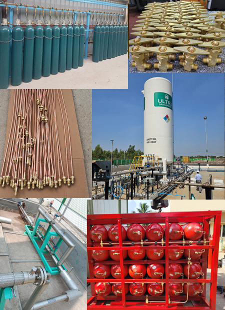 The overall industry involved in producing equipment related to gases