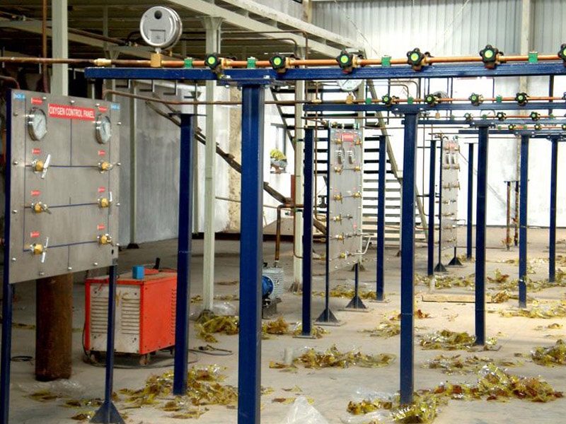 GAS FILLING STATION INDUSTRIAL GASES